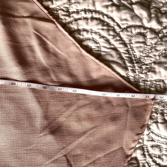 Zara rosy peach asymmetrical hem blouse - Picture 4 of 6